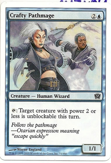 Magic novena edición Crafty pathmage 71/350 inglés